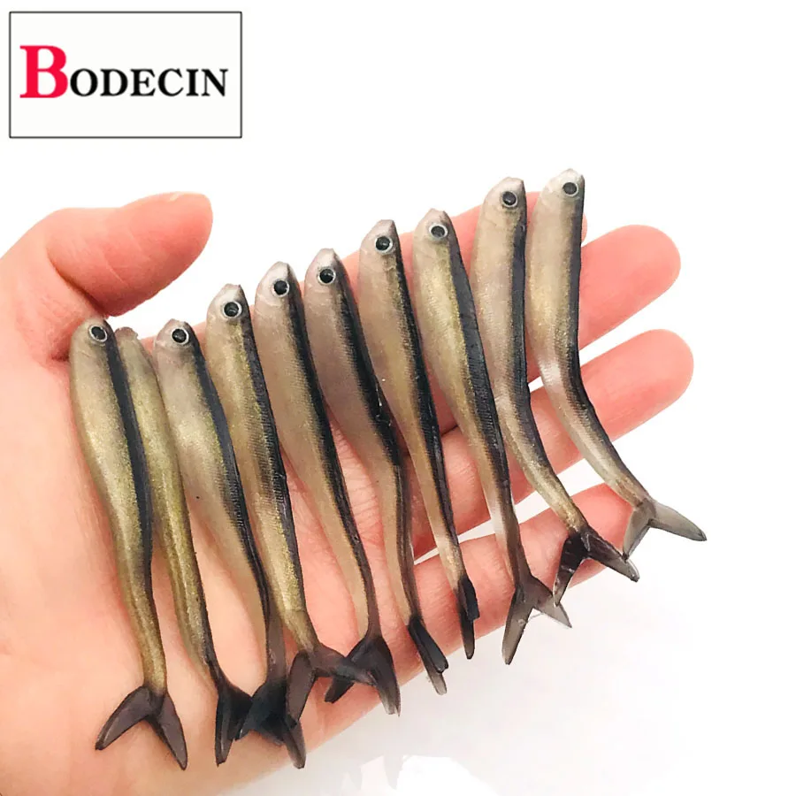 Easy Shiner от воблер с джиг головкой червь рыбы бионические приманки для рыбной ловли