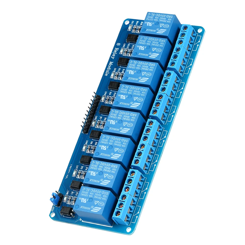 New DC 5V Ethernet Control Module LAN WAN Network Web Server IP TCP RJ45 Port + 8 Channel Relay Expansion Board for Arduino iOS |