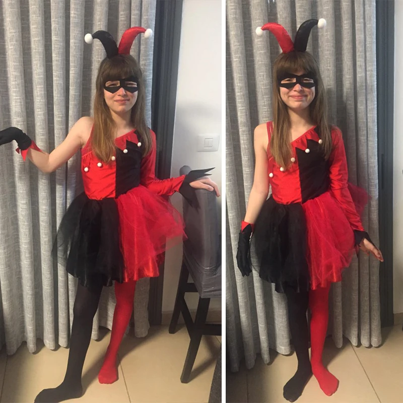 Женский костюм для косплея Harley Quinn косплей Хэллоуин| |