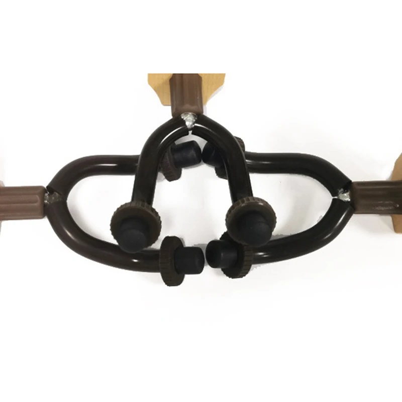 

4Pcs Guitar Hook Wall-Mounted Short Hook Guitar Stand Ukulele Hook Guitar Wood Accessories