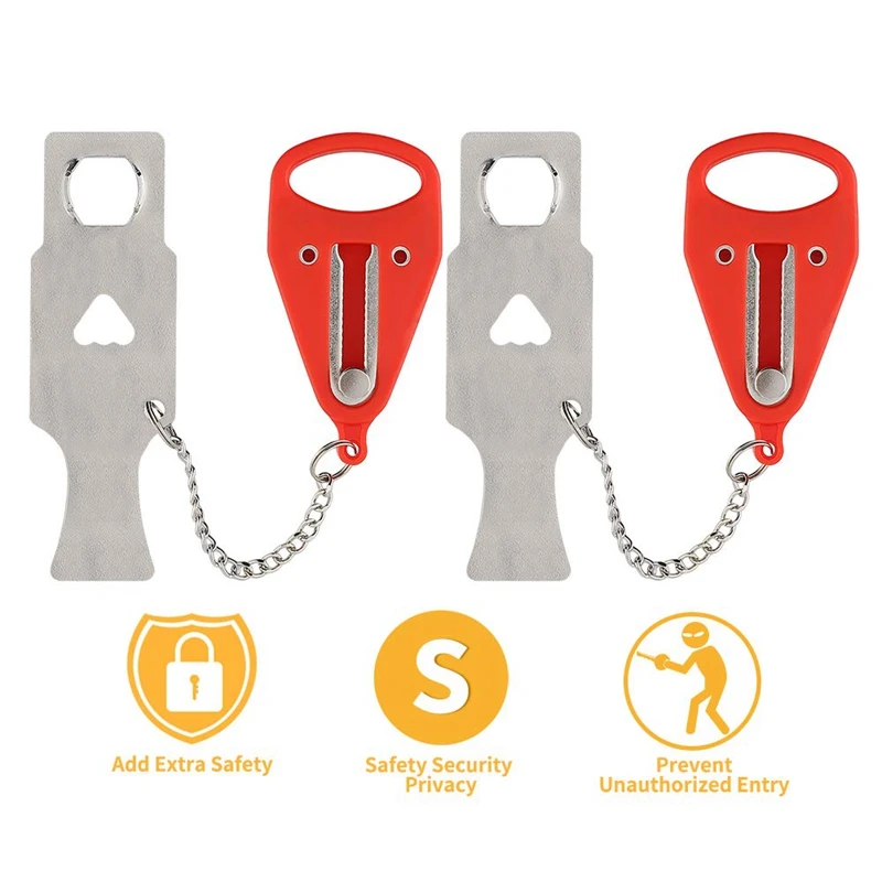 Портативный дверной замок дорожный Дополнительный для дополнительной