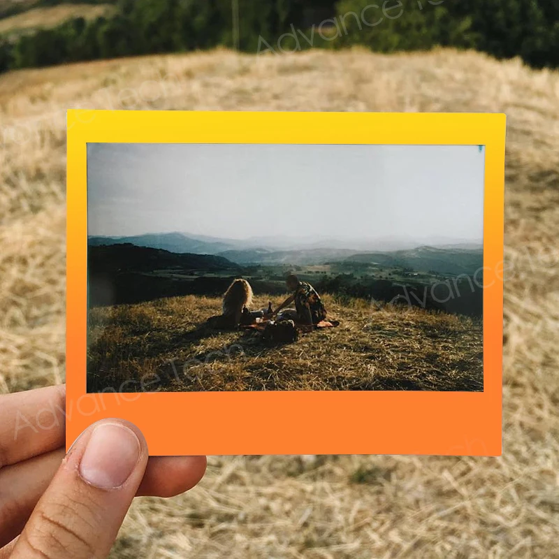 Genuine10.20.40 листов Fujifilm Instax Wide с белой кромкой+ Широкий радужная пленка для Fuji Instant фотобумага Камера 300/200/210/100