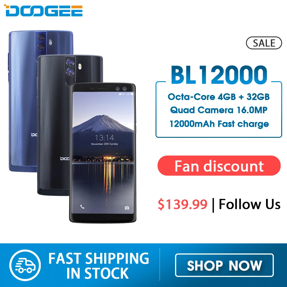 Смартфон DOOGEE BL12000 4+32 Гб|Смартфоны| |