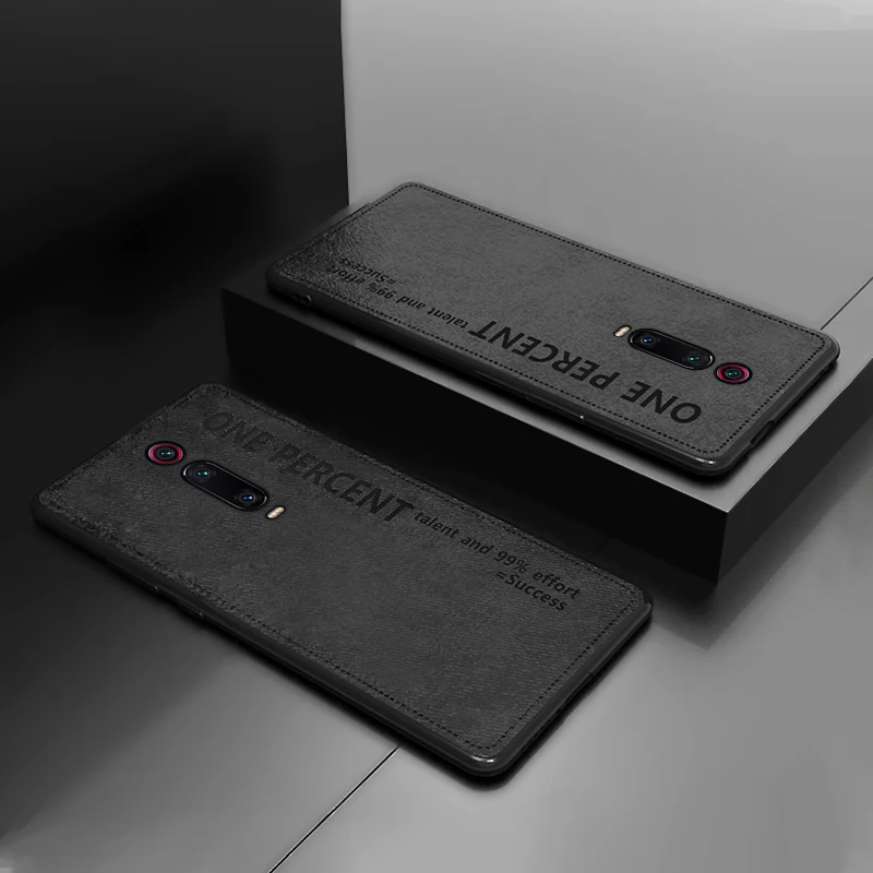 Роскошный ударопрочный тканевый чехол для телефона ADKO Redmi K20 Pro мягкие