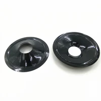 10pcs wholesale 2 inch speaker plastic cone 48mm diameter 14mm core h7 mm tweeter cones speakers diy repair accessories black