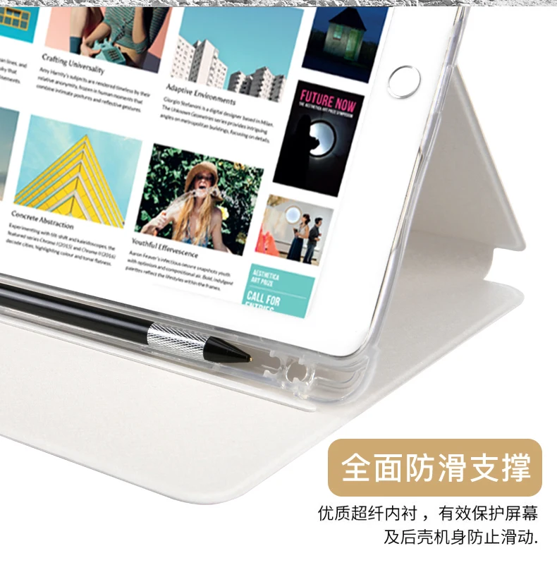 Мягкий силиконовый детский чехол с откидной крышкой для iPad Mini 1/2/3/4/5 Mini 5 4 3 2 1 7,9 '', чехол из искусственной кожи с карандашом+ ручка