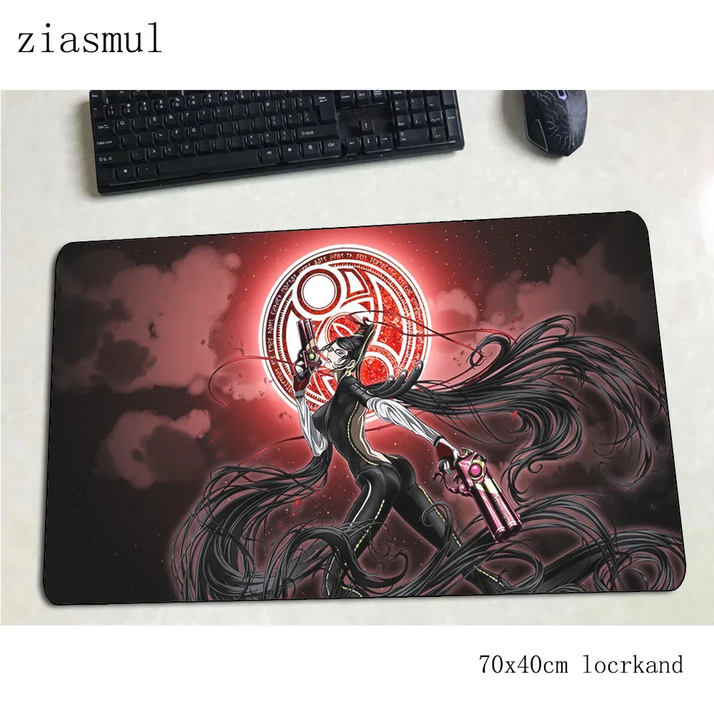 Коврик для мыши bayonetta 700x400x3 мм игровой коврик большой бестселлер Настольный