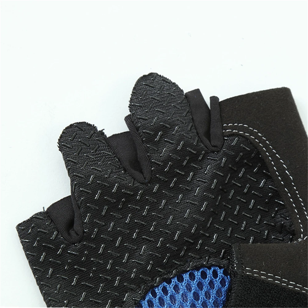 Longkeeper 2020 New Half finger Gloves Men Women Outdoor Sports Breathable Fingerless Mittens Anti-Slip Fitness Bicycle Luvas