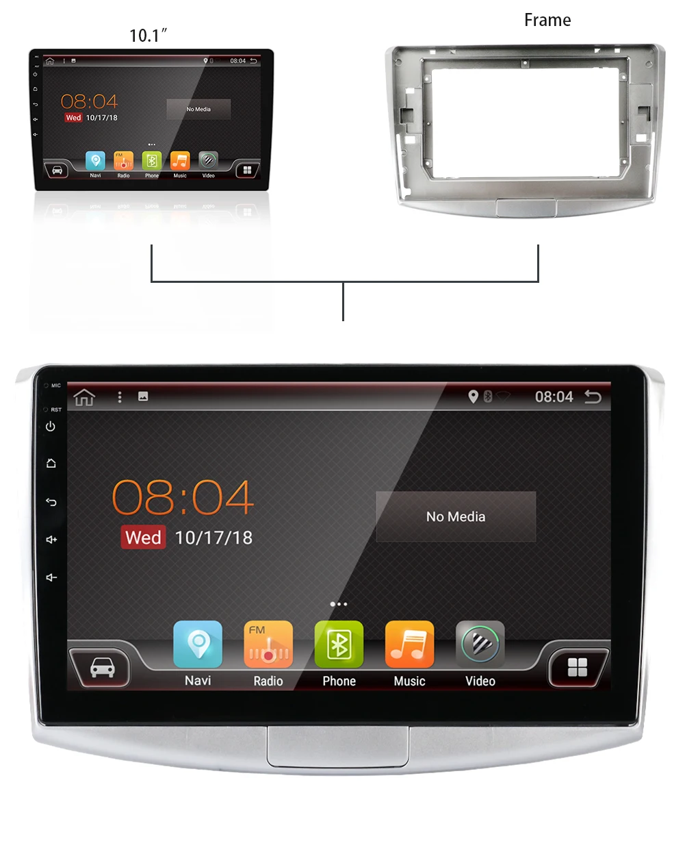 

10" Android 10 Car Radio For Volkswagen Passat B7 B6/Magotan Android Auto Car Multimedia Player 2 Din Free GPS Camera