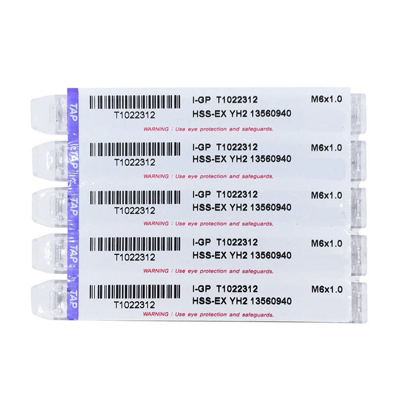 Метчики спиральные T1022 M2/M2.5/M3/M3.5/M4/M5/M6/M8/M10/M12/M14/M16/M18/M20 с ЧПУ | Инструменты