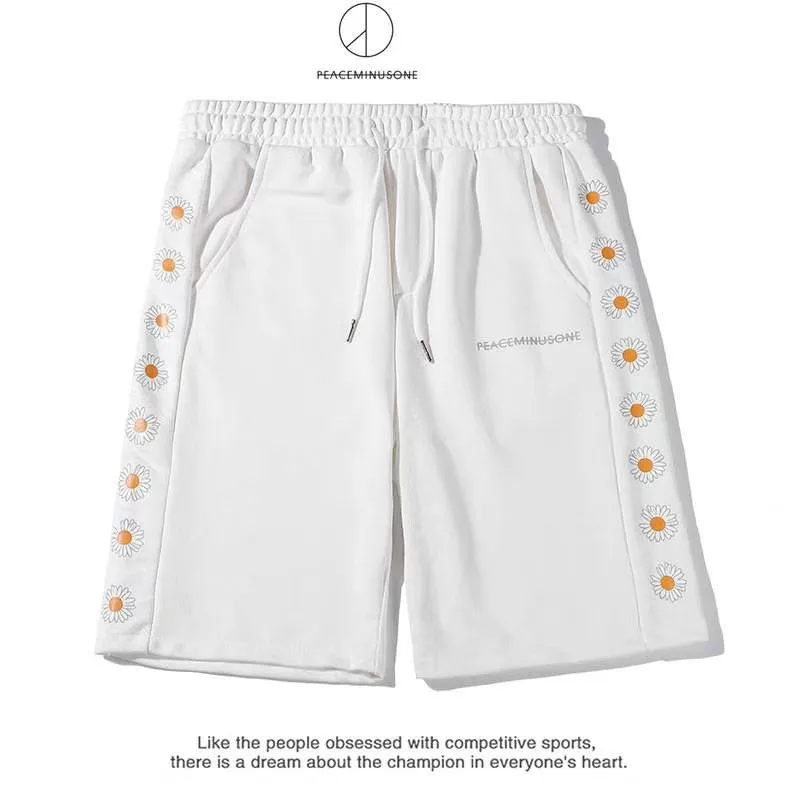 Мужские летние шорты Peaceminusone FRAG стильная пляжная спортивная одежда уличные