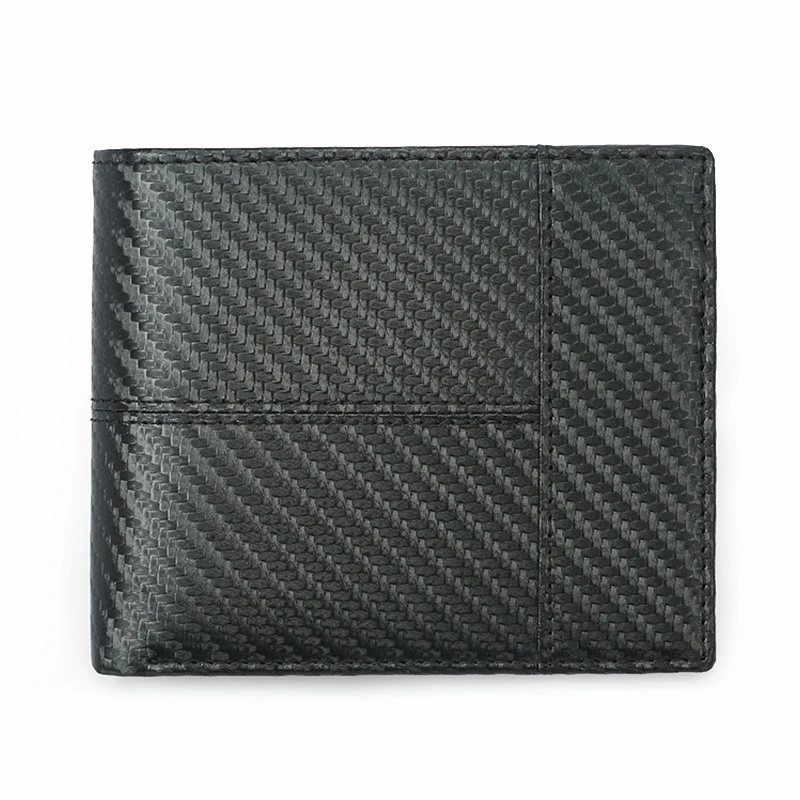 

Черный кошелек YUECIMIE из углеродного волокна с RFID-блокировкой