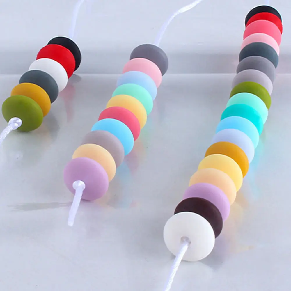 

100pcs Jewelry DIY Bead Bracelet DIY Accessory Baby Loose Bead (Random Color)