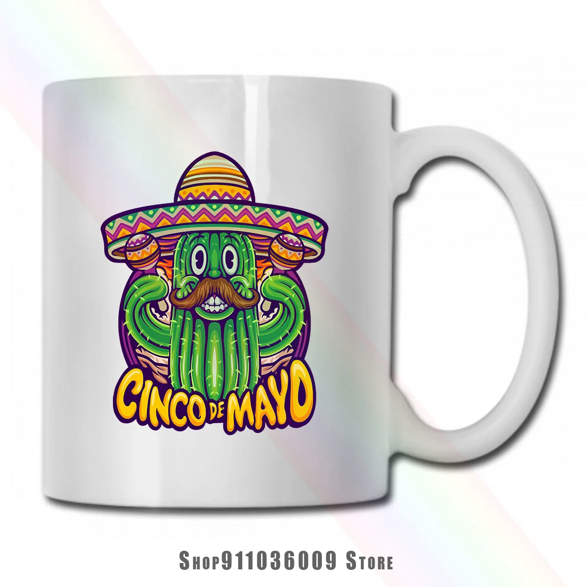 Cinco De Mayo Cactus mug cup tazas | Mugs