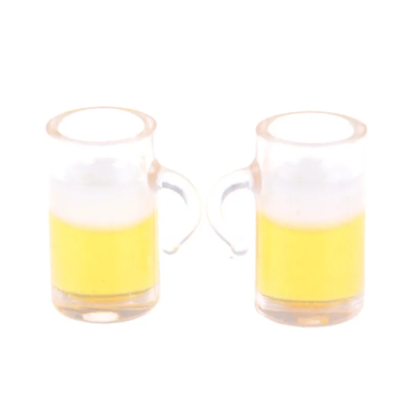 1:12 Кукольный домик Миниатюрные аксессуары Супер Мини юбка пачка стакан для пива