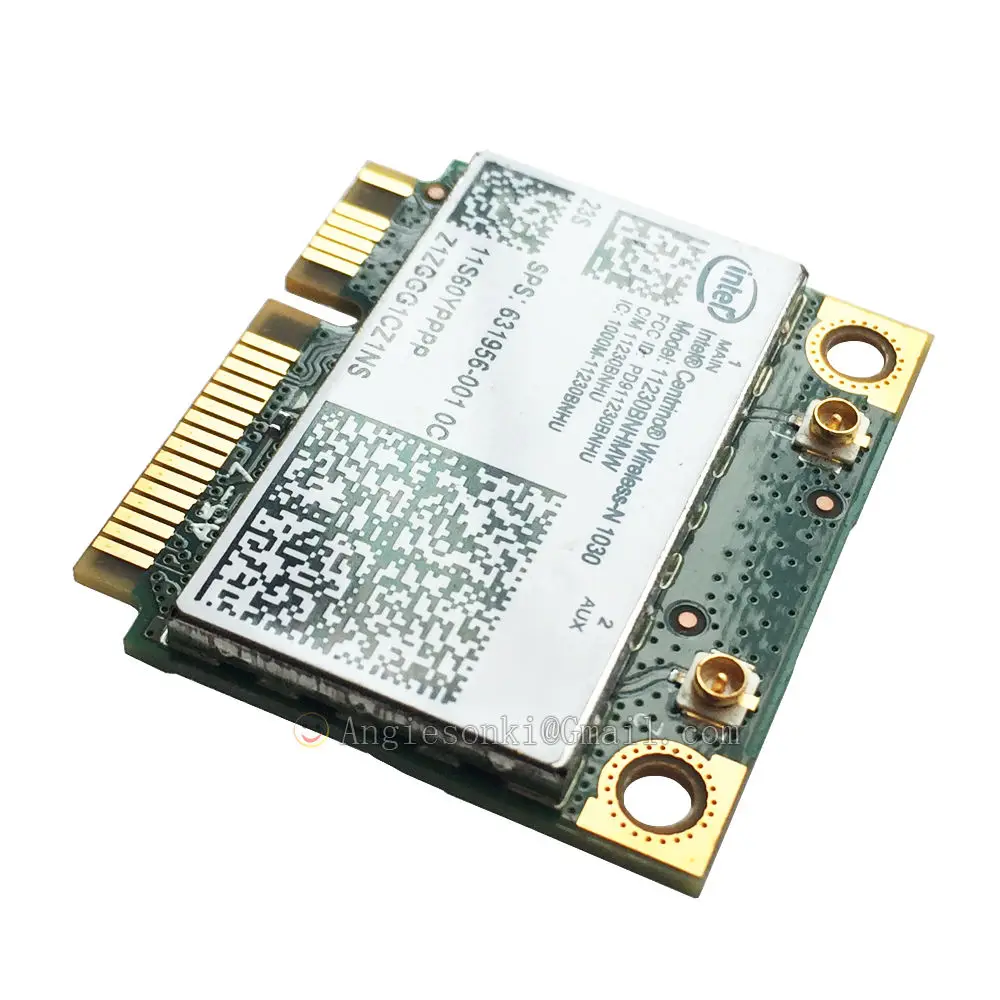 Для HP G4 G6 G7 MINI PAILIVON PCI-E 631956-001 Intel 1030 11230BNHMW 802.11b/G/N 300 Мбит/с 2 4G Wifi + BT плата Wireless WLAN Card |
