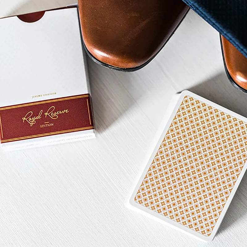 Игральные карты Королевского запаса 88*63 мм Волшебная бумажная категория для