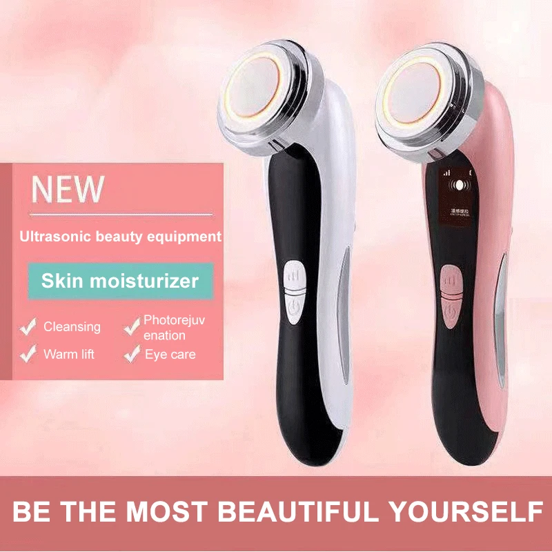 

Ультразвуковой массажер для лица, лифтинг, лифтинг, удаление морщин, инструмент для глубокой очистки лица, массажер для ухода за кожей лица