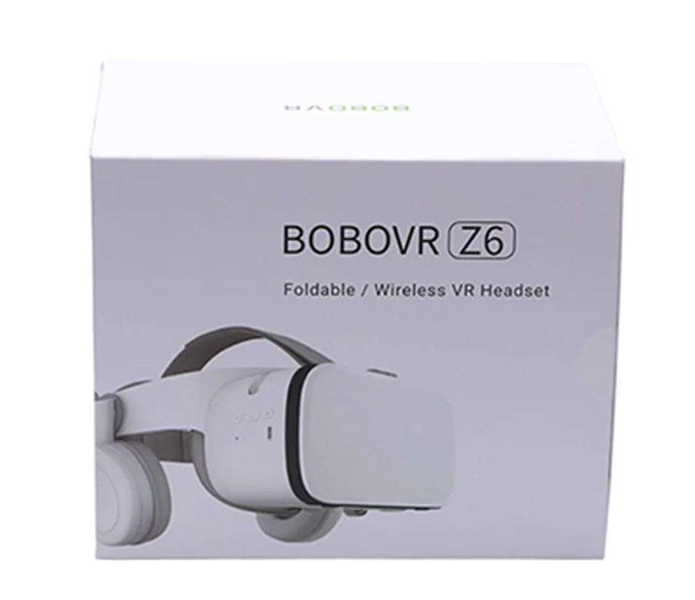 Z6 VR 3D очки Беспроводные Bluetooth очки виртуальной реальности BOBOVR гарнитура портативные мини складные наушники широкий просмотр