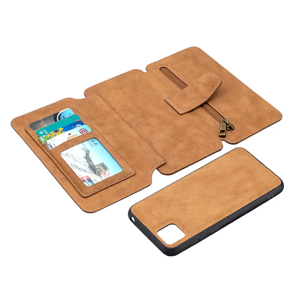 

Luxury Retro Flip PU Leather Case For Huawei Y5P Y 5P Shockproof Plain Wallet Card Cover For Huawei Y6P Y7P Y8P Magnetic Fundas