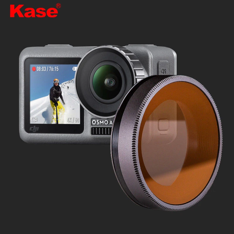 

Фильтр нейтральной плотности Kase для DJI OSMO ACTION ( ND8 / ND16 / ND32/ND64)