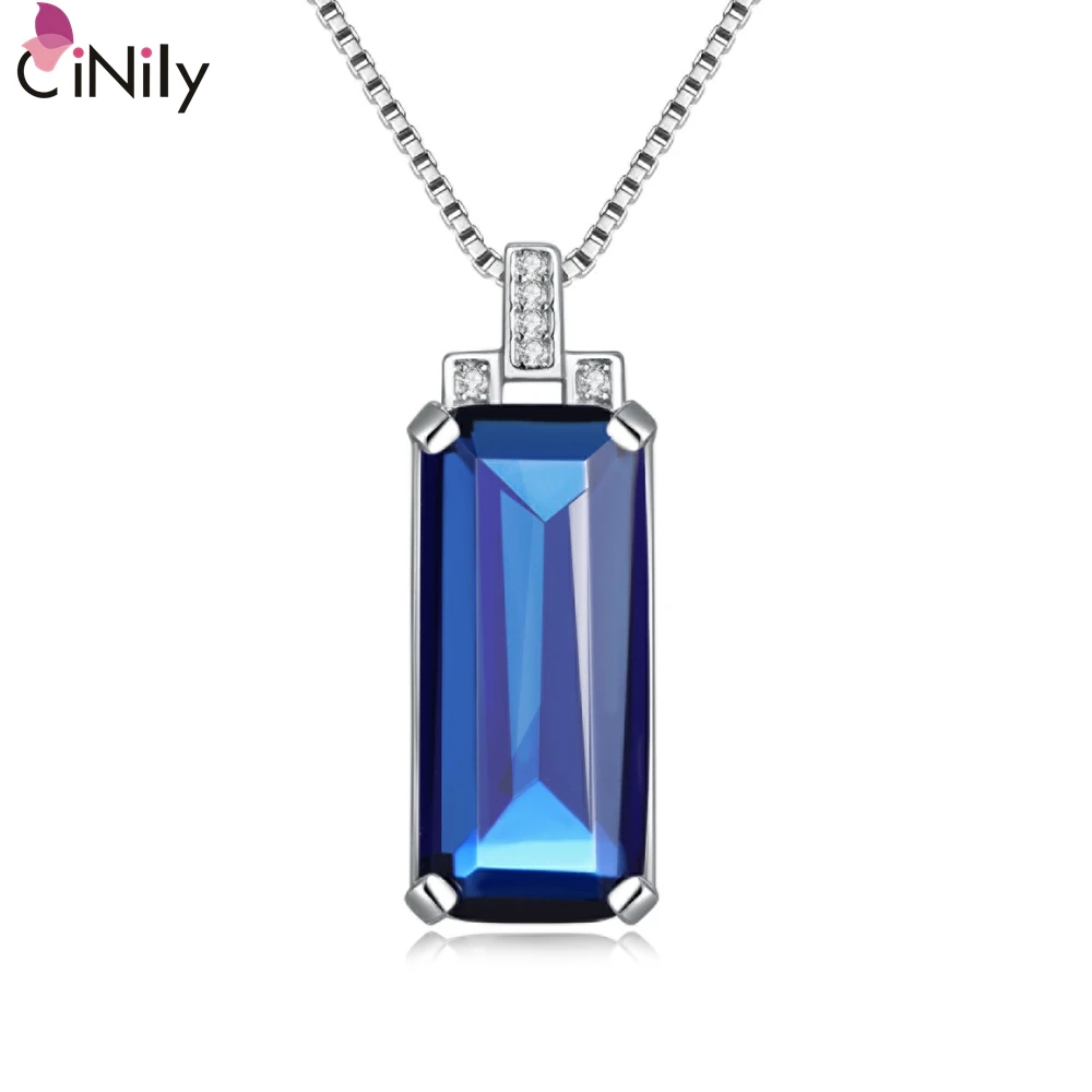 CiNily 925 пробы серебро созданные разноцветные камень кубического циркония оптовая