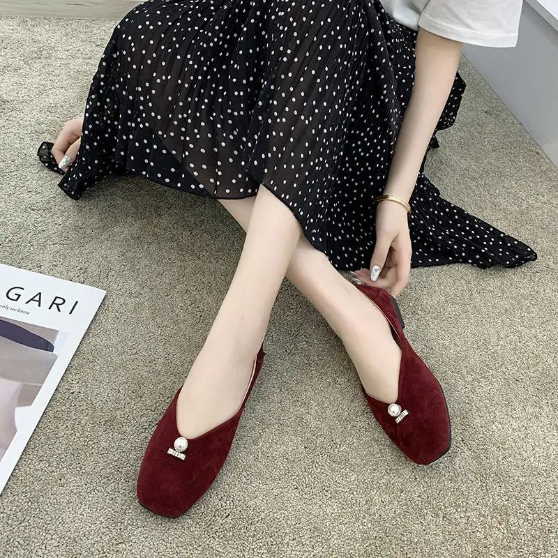 2021 Women Flat Shoes Round Toe Slip on Oxford Shoes Woman Soft Leather Women Shoes Sneakers Women Zapatillas Mujer