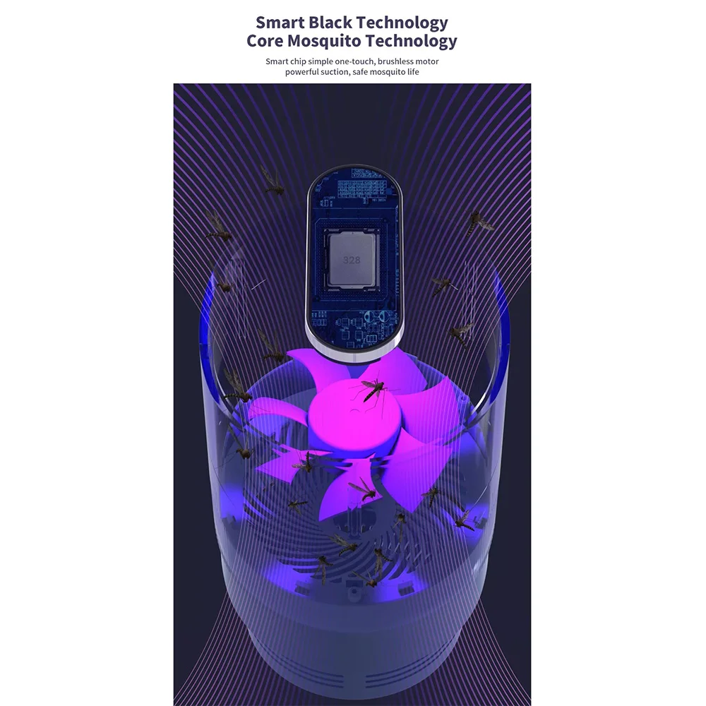 

Mosquito Killer Lamp USB Electric Photocatalyst Mosquito Repellent