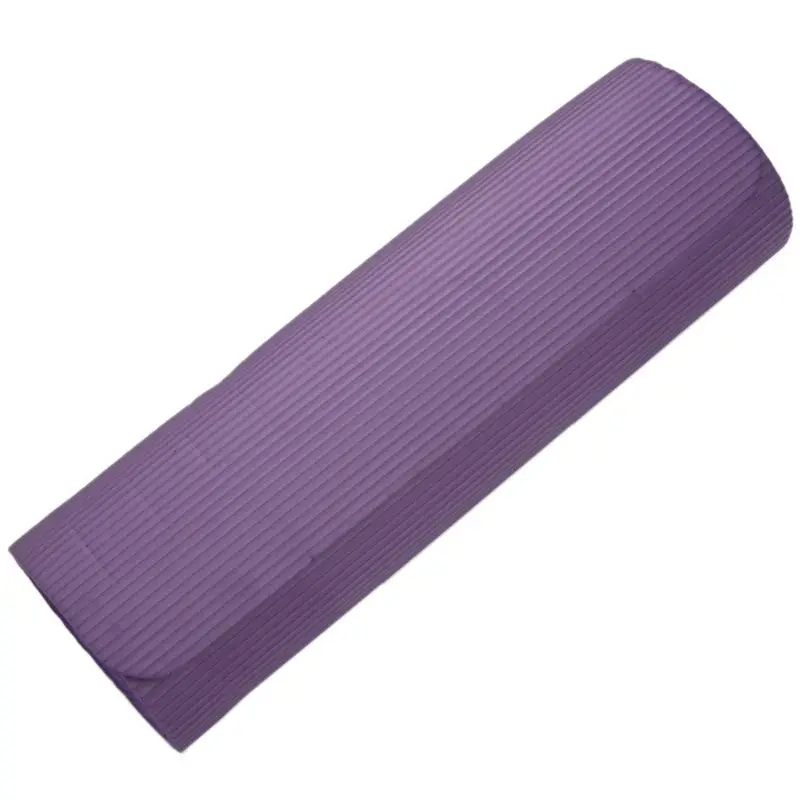 

Yoga Mat 15mm Thick Exercise Fitness Physio Pilates Workout Mat Non Slip Colour:Purple