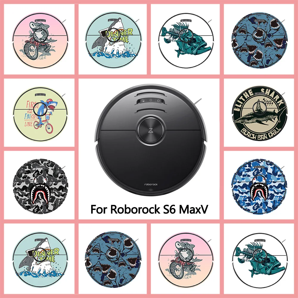

Наклейка на пылесос Roborock, Виниловая наклейка для роботов Roborock S6 MaxV