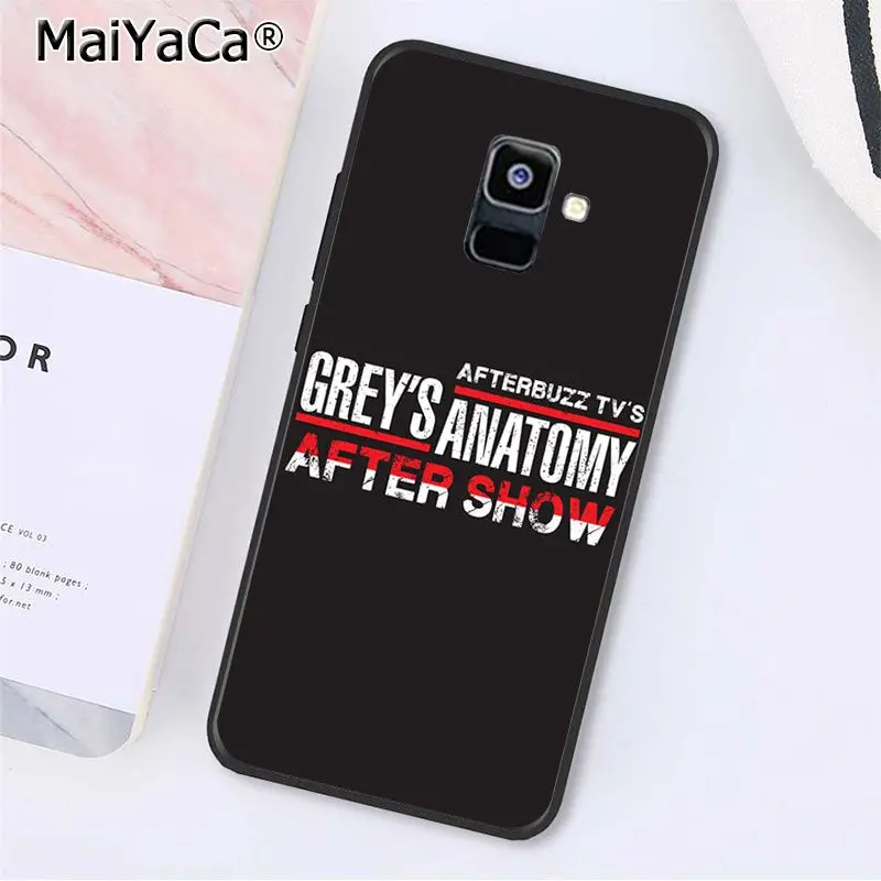 A13 MaiYaCa Американский ТВ Анатомия чехол для телефона для samsung Galaxy A7 A8 A6 плюс A750 A9 A50 A70 A20 A30 A40 - Цвет: A13