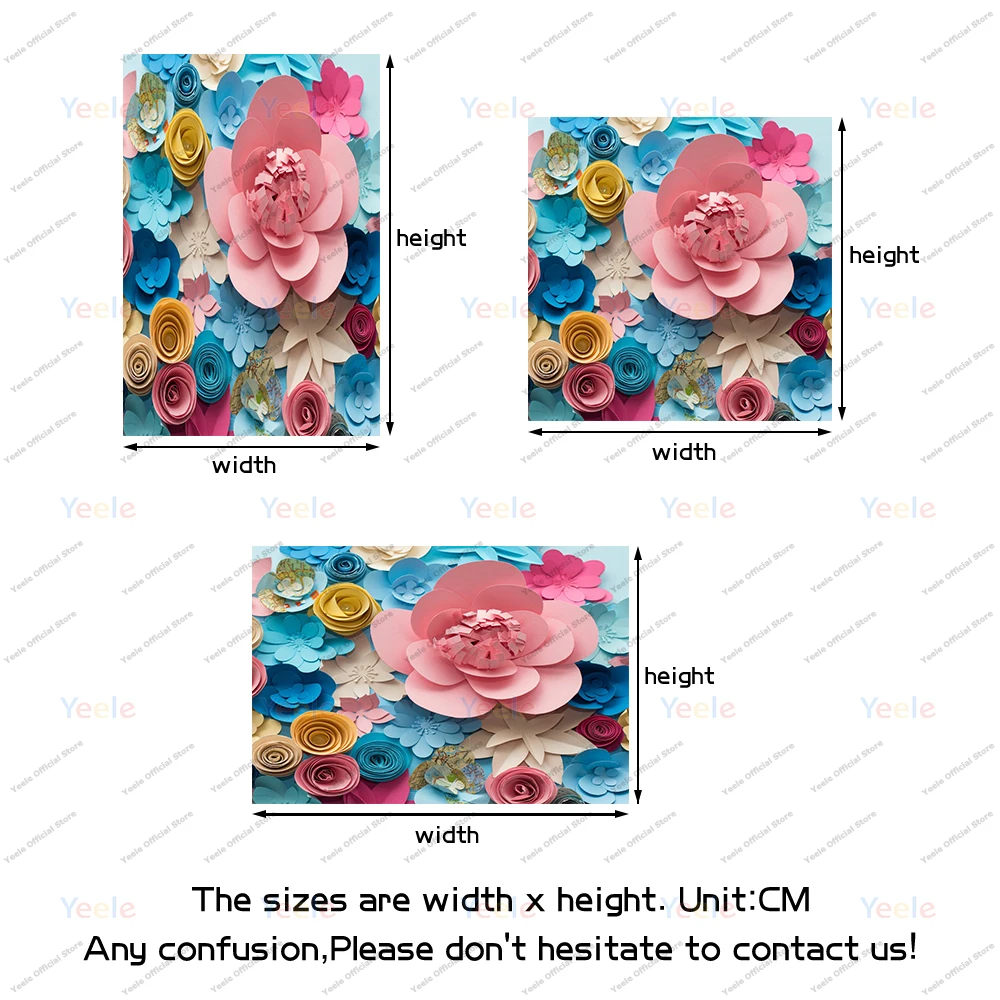 

Yeele 1st Birthday Photozone Balloons Flowers Cake Photography Backdrops Personalized Photographic Backgrounds For Photo Studio