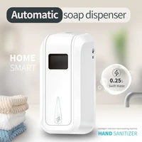 1100ml automatic liquid soap dispenser touchless sensor foam hand washer sanitizer alcohol spray wall hand washing machine