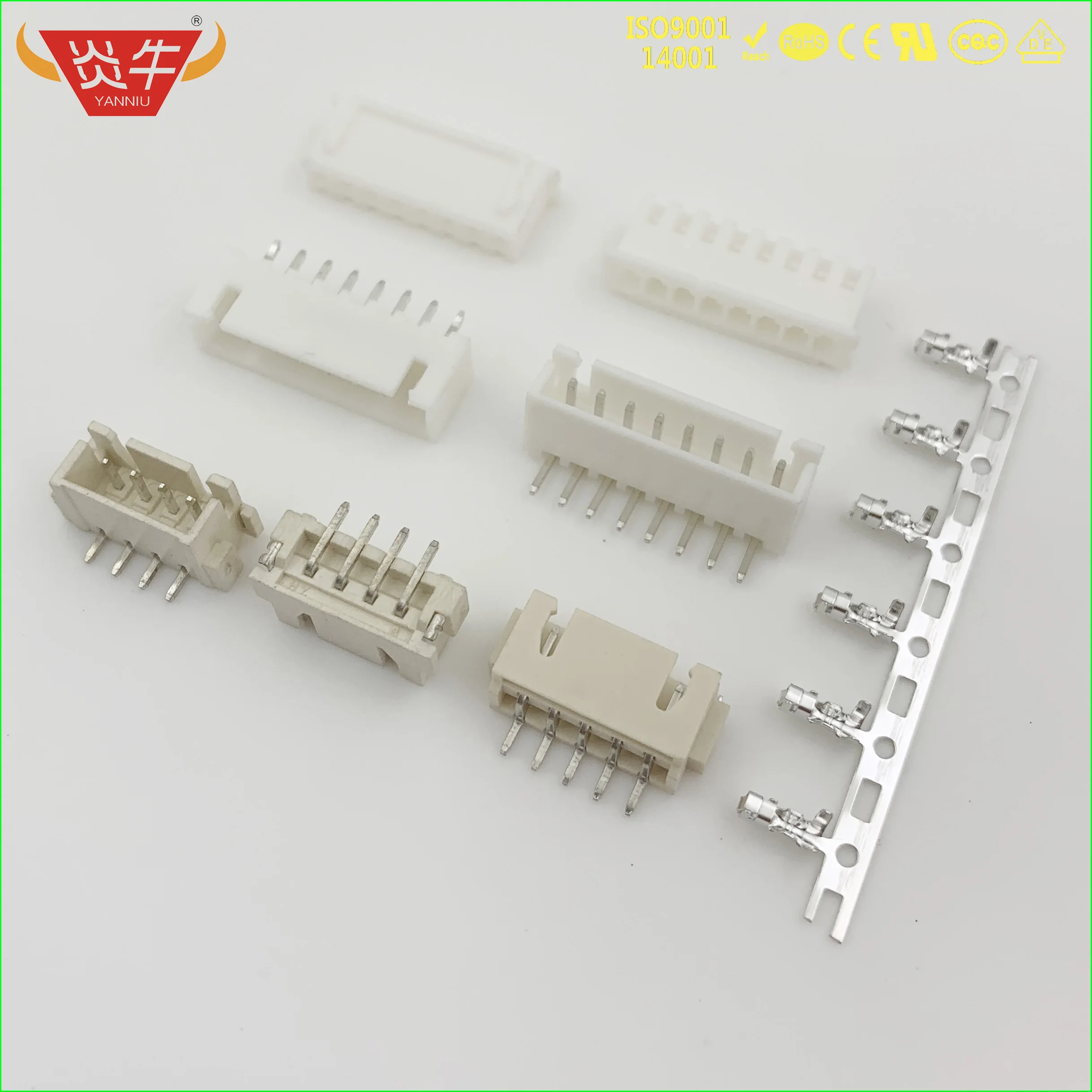 XH TJC3 2 5 SMT разъем для белой ленты мм корпус пластинчатая Клеммная пластина