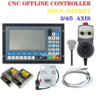 ddcs expert 345 axis cnc offline independent controller supports closed loopatc stepper drive instead of ddcsv3 1 stop mpg