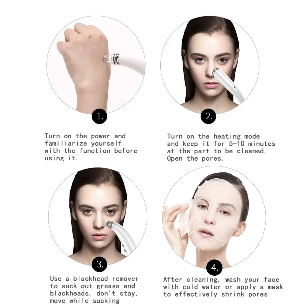 Youpin Электрический Уход за кожей лица вакуум акарид инструмент для удаления