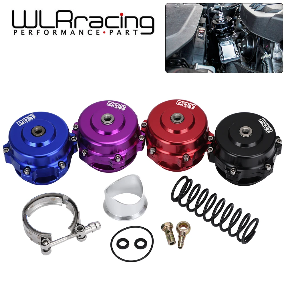 

Universal 50mm V-Band Blow Off Valve BOV Q Typer With Weld On Aluminum Flange 35 PSI With PQY Logo High Quality