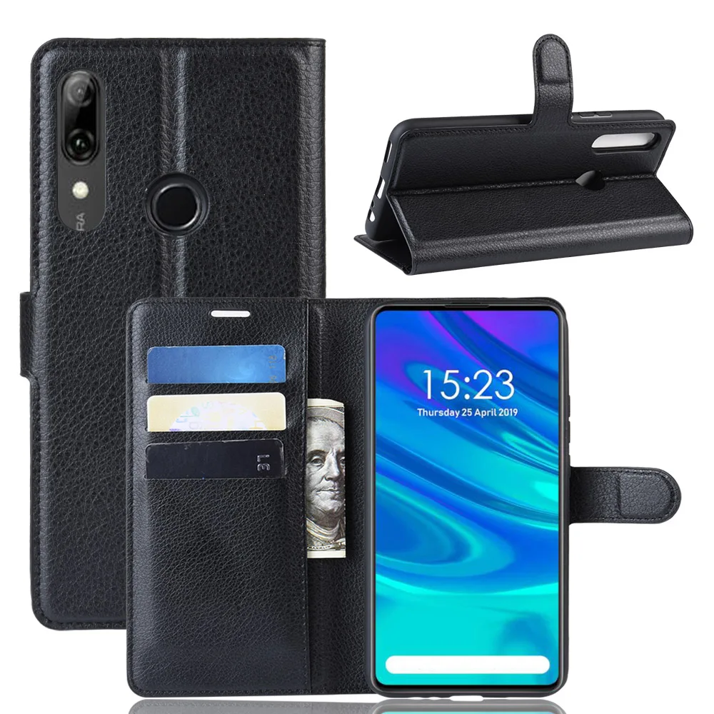 Чехол для телефона huawei P20 Lite P30 pro 9X Honor 8X 8C 8A кожаный бумажник с цветами huawei Y7 Y6 Y9 Prime P Smart Z чехол для телефона