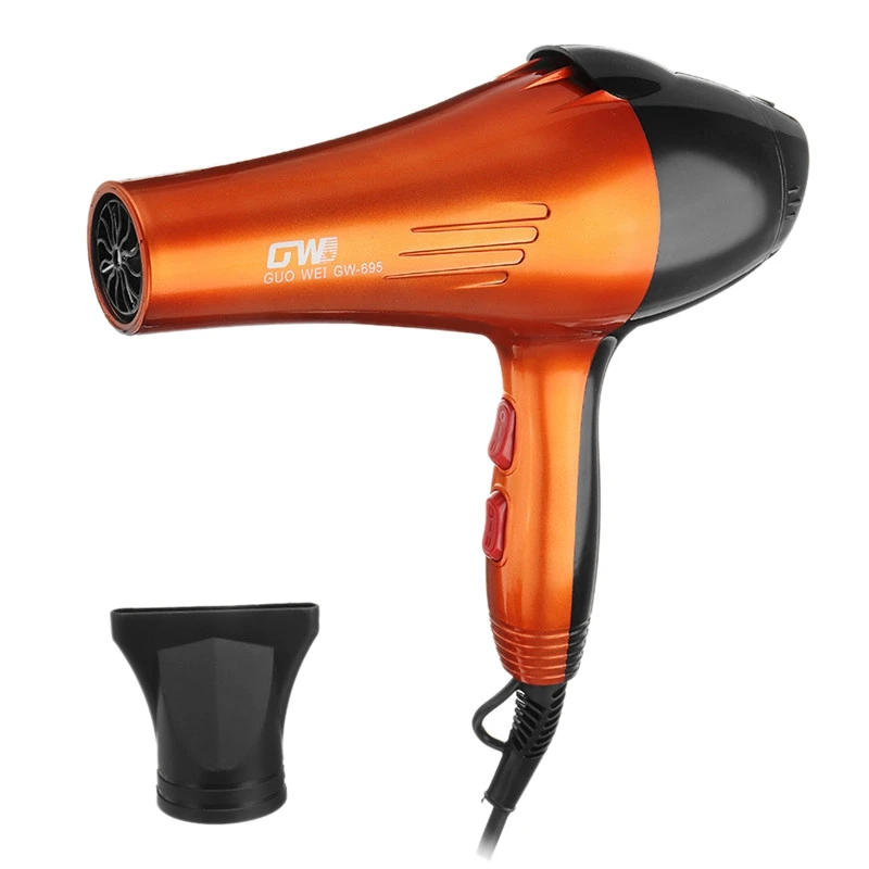Gw-электрический профессиональный фен для волос бытовой высокой мощности