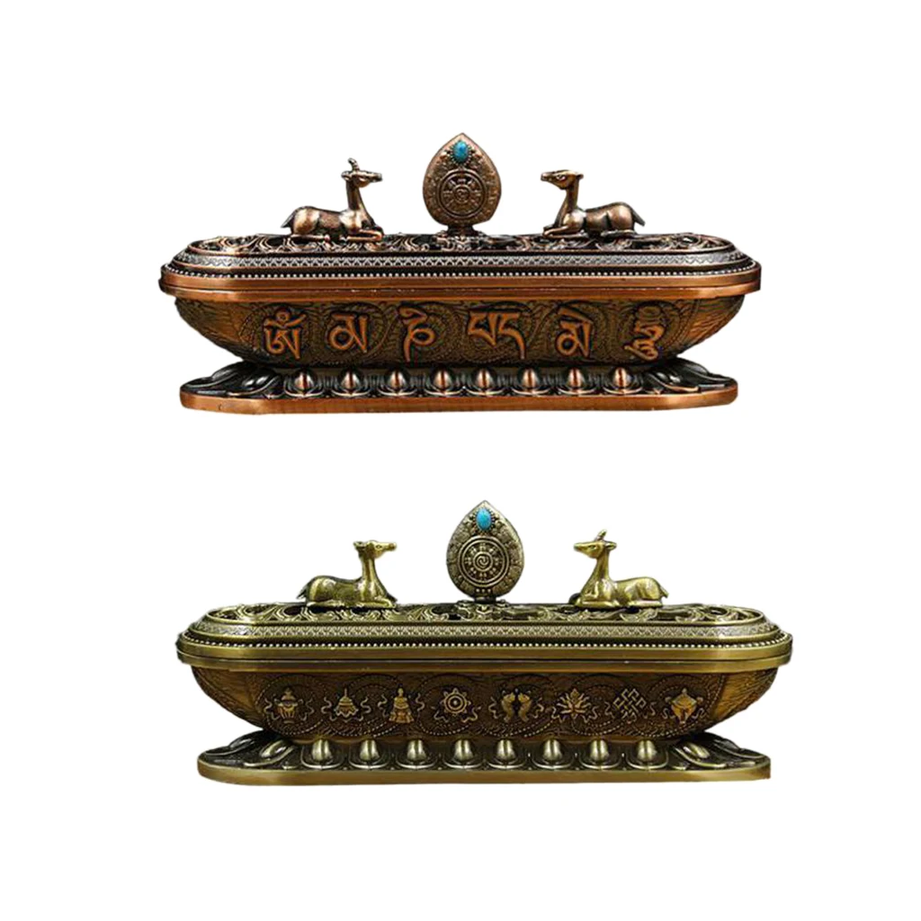 Курильница из тибетского сплава для благовоний 2 шт.|Благовония и курильницы| |