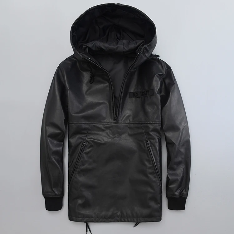 Подлинная белая модная куртка с капюшоном Мужская итальянская толстовка из