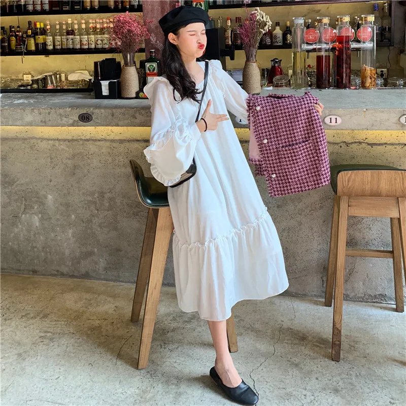 Нишевое ретро супер сказочное облегающее платье с воротником лепестком и