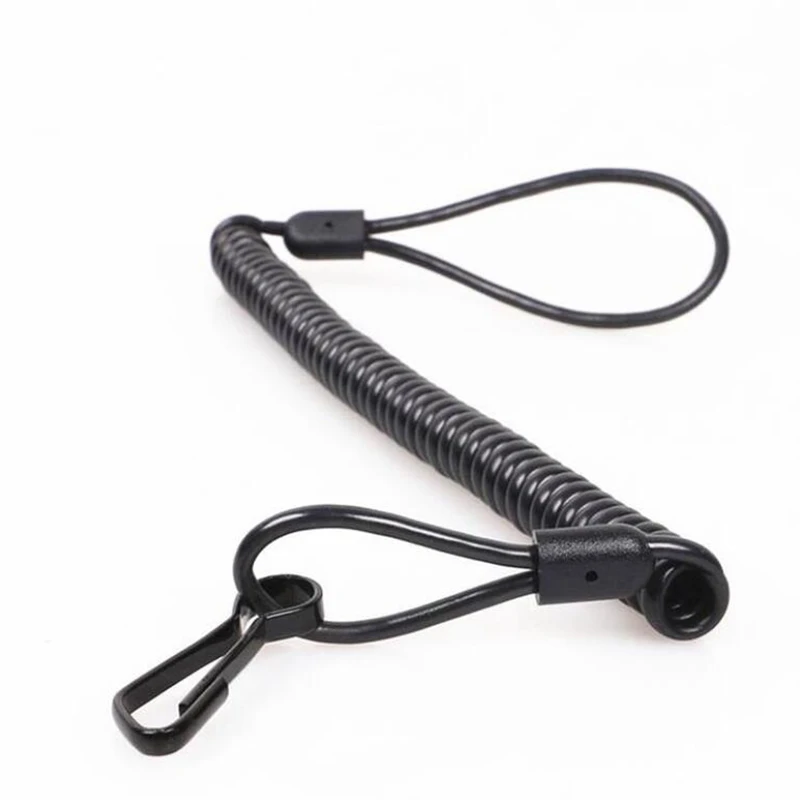 

Tactical Gun Accessories Hutning Pistol Gun Safety System Paintball Retractable Cord Rope for Gun Rifle Pistol Sling