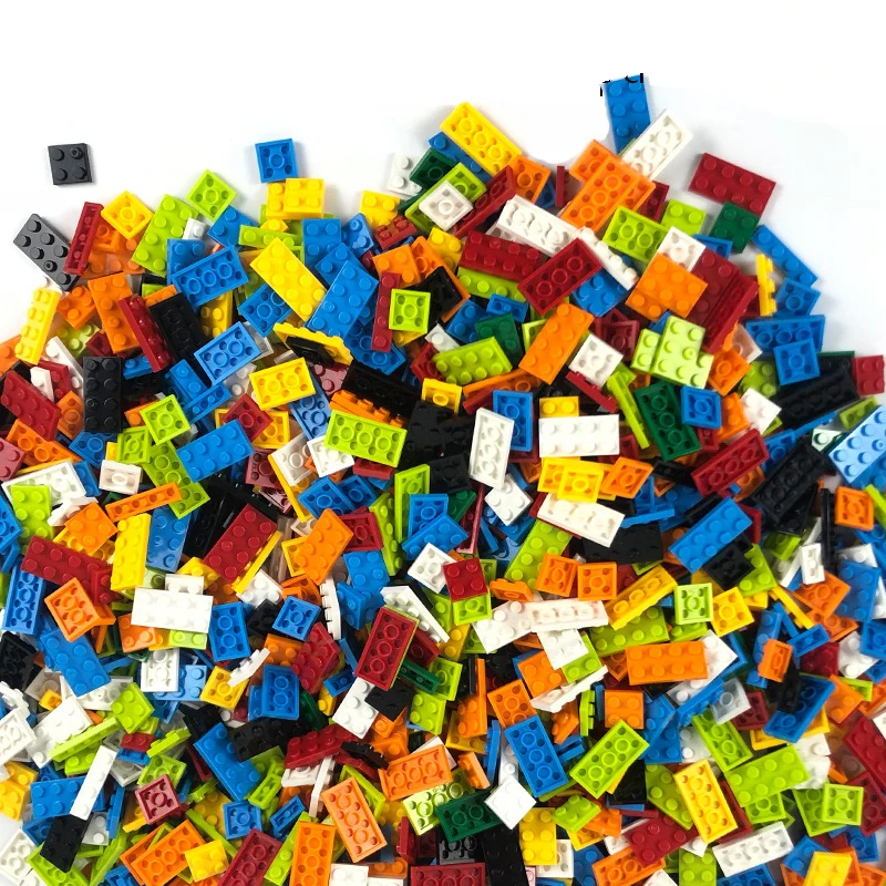 500/1000 шт оптом мелких частиц строительные блоки Набор аксессуаров посылка база