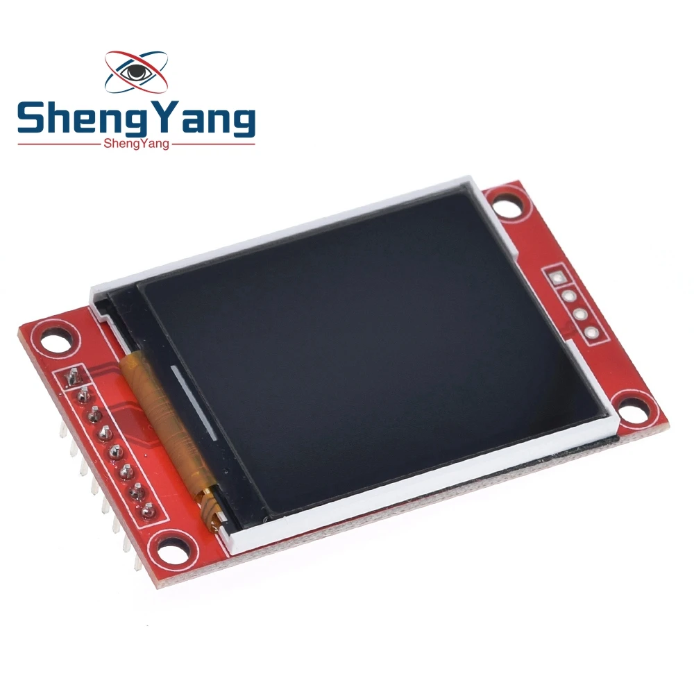 ShengYang 1,8 дюймов TFT lcd модуль ЖК-экран модуль SPI серийный 51 драйверы 4 IO драйвер TFT Разрешение 128*160