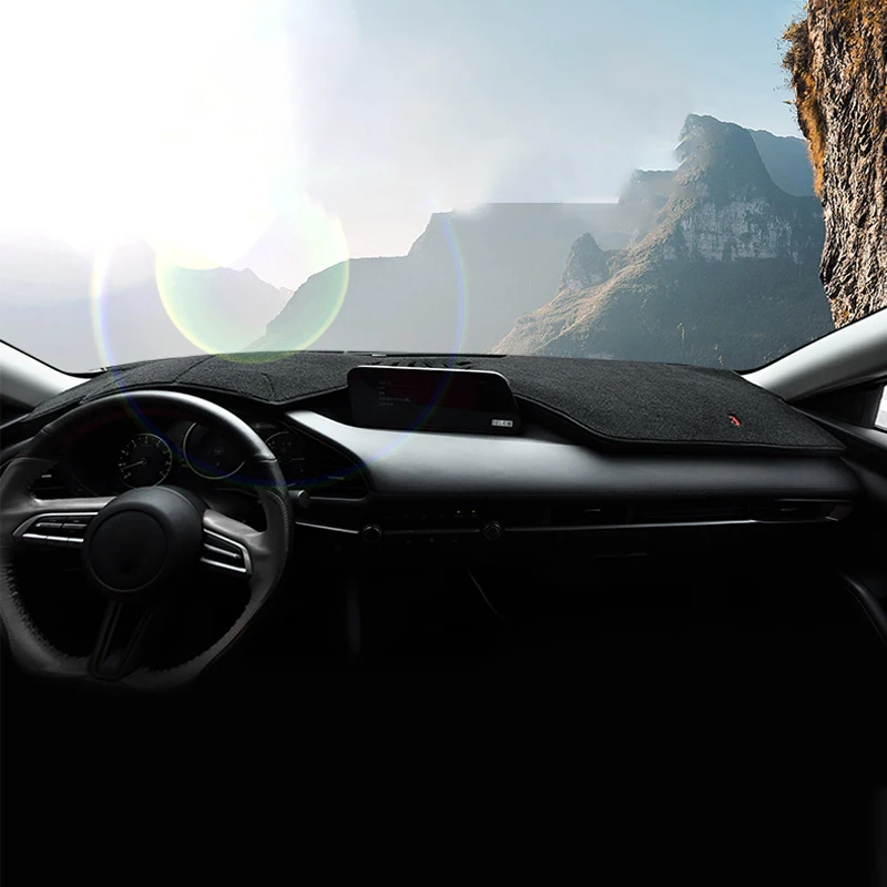 Для Mazda 3 Axela 2019 2020 2021 BP LHD коврики для приборной панели автомобиля защиты от