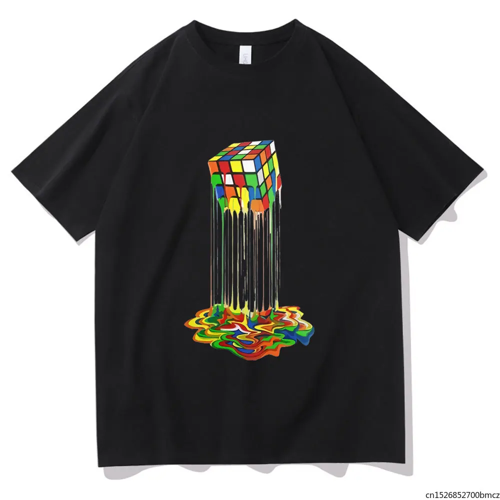 

Rubik's Cube Fans Women Tshirt Daily New Design Daily Fleece Oversized Short Sleeve Loose Tee