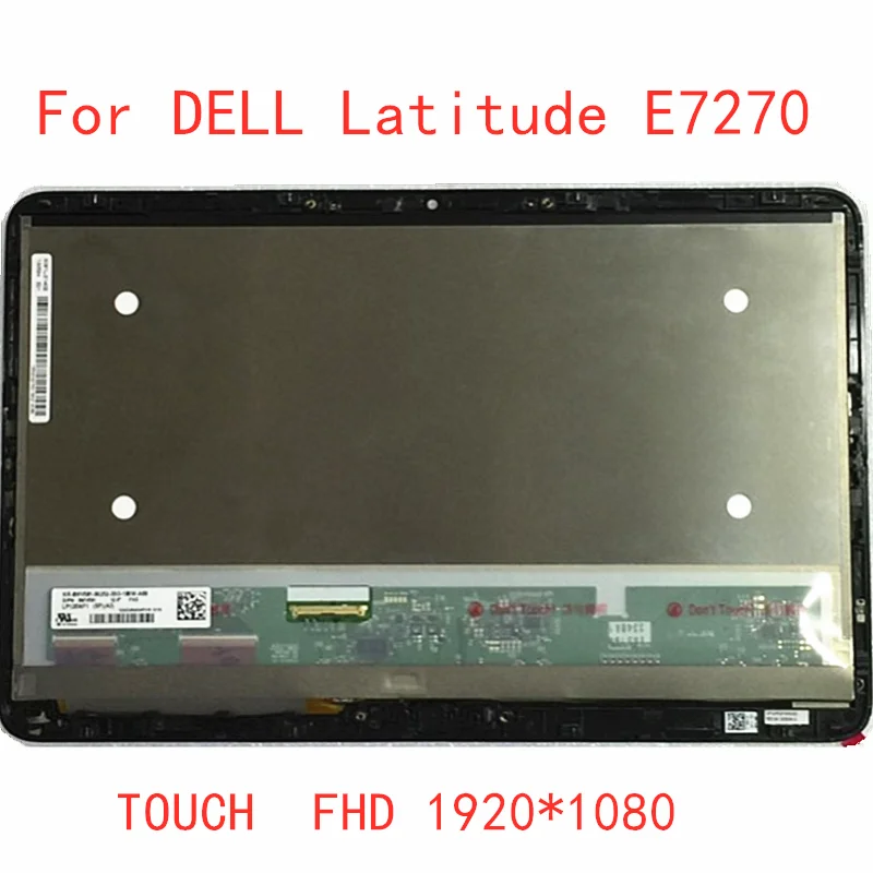 12 5 "для DELL Latitude E7270 LCD сенсорный экран в сборе LP125WF1 SPG4 1920*1080 FHD полностью