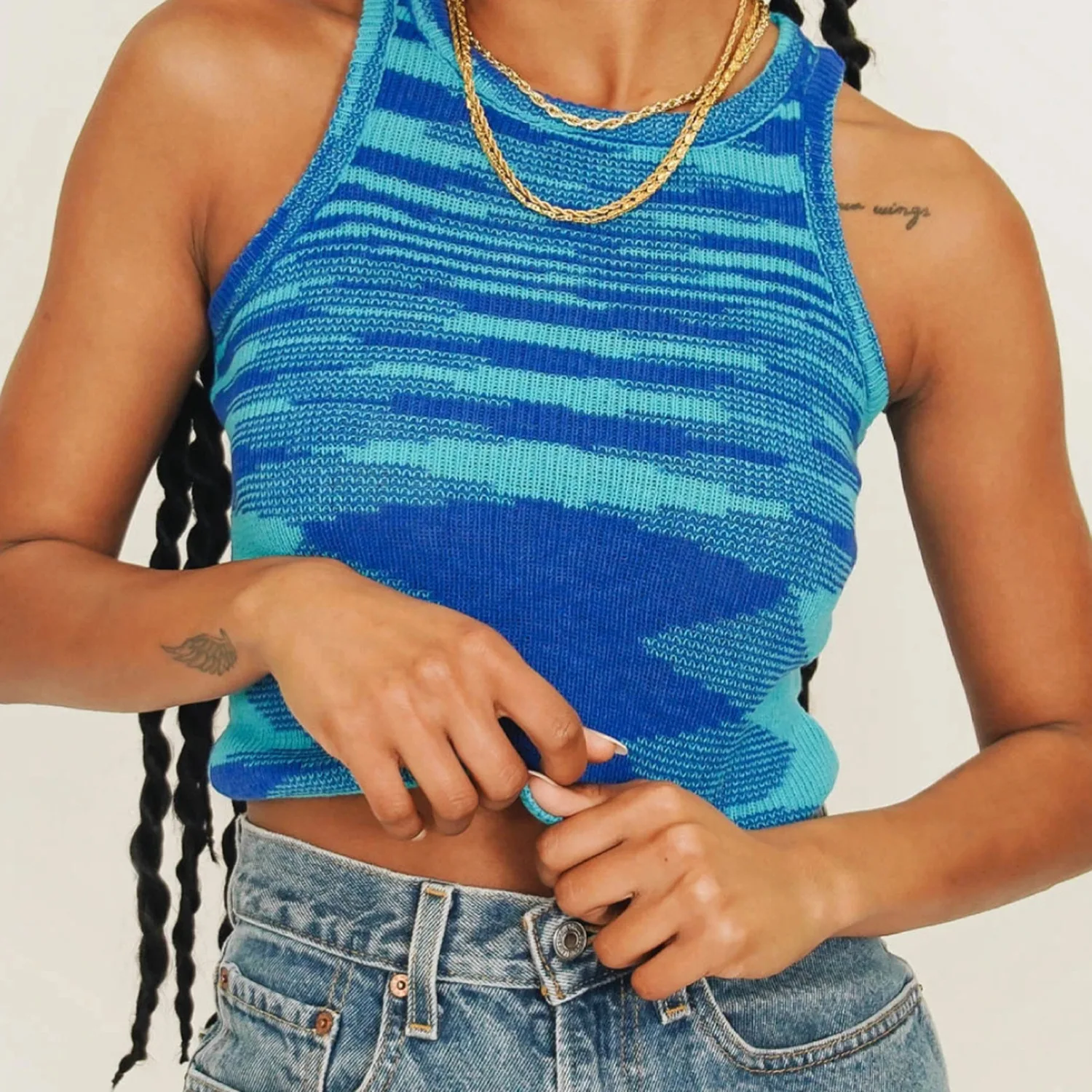 

2021 summer new temperament slim color vest sweater vest women