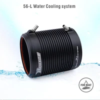 rocket aluminum 56 s 56 l water cooling jacket cover for 5682 5692 56102 56112 rc boat brushless motor